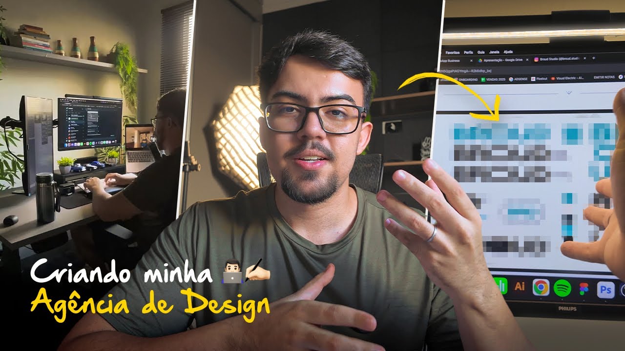 Criando a minha AGÊNCIA de DESIGN do zero | Logo e Identidade Visual