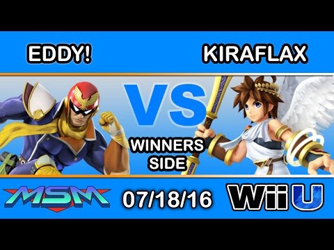 MSM 58 - EDDY! (Captain Falcon) Vs. Kiraflax (Pit) Winners Side - Smash Wii U