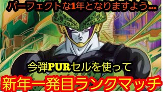 新年一発目のランクマッチ！パーフェクトな1年となりますよう今年もよろしくぅ…セルで暴れます！