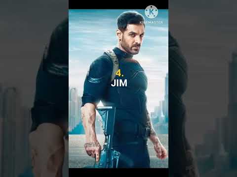 TOP 8 YRF Spy universe main characters #pathan #war #tiger #yrf #shorts