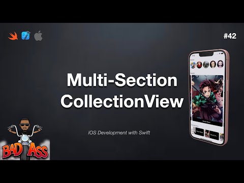 iOS Dev 42: Multiple Section CollectionView with Compositional Layout | Swift 5, XCode 13