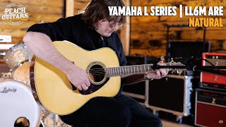 Video thumbnail for No Talking...Just Tones | Yamaha L Series | LL6M ARE - Natural by Peach Guitars