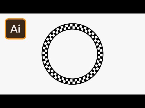 Checkered Art Brush Illustrator Tutorial