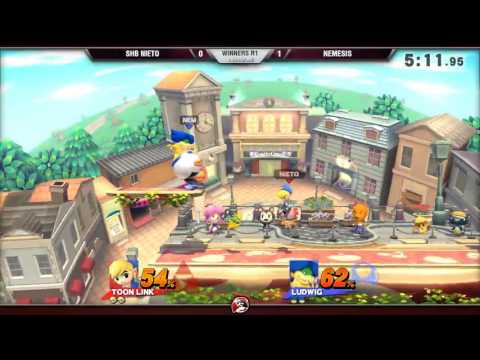 VS Weekly 8/4/16 - Winners R1 - Nieto (Pikachu/TLink) vs. Nemesis (BowserJr) - Smash 4