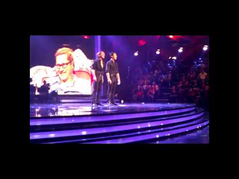 Repetitie Sing Off en Afscheid Tommie en Roman