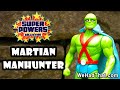 Super Powers Martian Manhunter Action Figure Review Vintage Kenner 1985 DC Comic Books