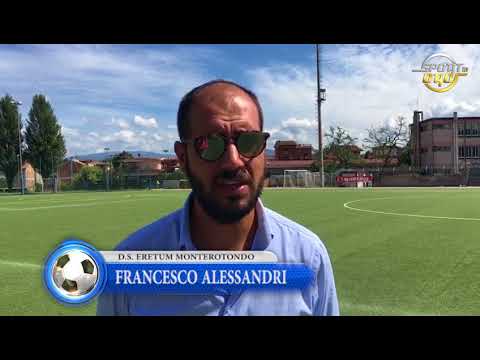 Post Eretum Monterotondo - Real Monterotondo Scalo, l'intervista ad Alessandri