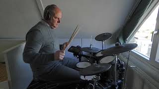 Steve Lukather - Can&#39;t look back (Drum Cover)