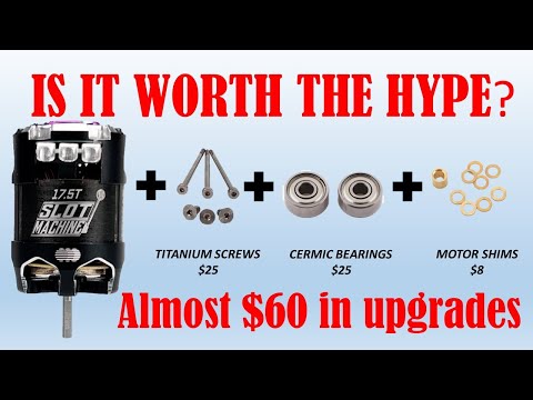 Tuning a Trinity Slot Machine 17.5T Motor.  Is it Worth Upgrading?