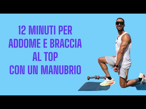 12 MINUTES FOR TOP ABDOMEN AND ARMS WITH 1 DUMBBELL