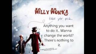 Pure Imagination  - LYRICS