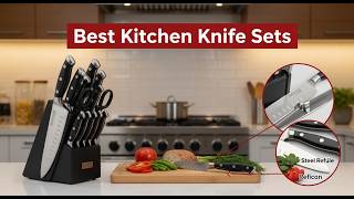 TOP 5 Best Kitchen Knife Sets 2026 | Budget Kitchen Knife Sets That Perform Like Premium