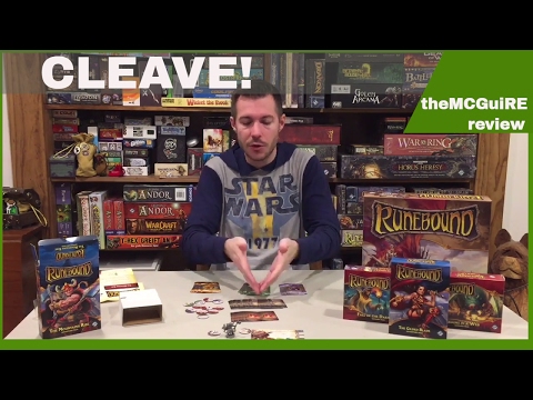 theMCGuiRE review looks at THE MOUNTAINS RISE: Runebound Expansion