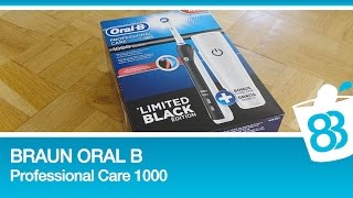 Braun Oral-B Professional Care 1000 Limited Back Edition Unboxing und Test
