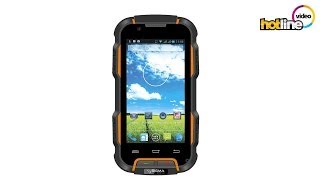 Sigma mobile X-treme PQ22 (Black Orange) - відео 1