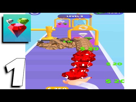 Gem Stack - Gameplay Part 1 Levels 1-9 (Android, iOS) - All Levels - YouTube