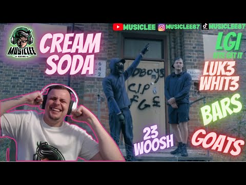BARS🔥🔥🔥LUK3 WHIT3 FT 23 WOOSH  - CREAM SODA  REACTION