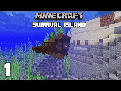 Minecraft: Shipwrecked Starter House - Survival Island [1]