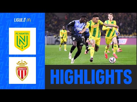 Monaco ARRACHE le NUL à Nantes après un scénario DINGUE | 17ème journée - Ligue 1 McDonald's 24/25
