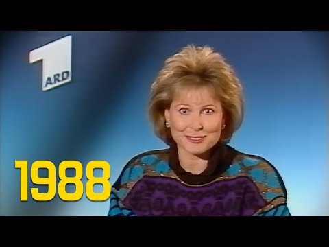 ARD Ansage von Renate Bauer mit Versprecher (20.02.1988)