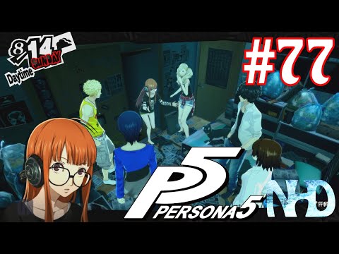 Let's Play Persona 5 (pt77) Meeting Futaba Sakura face to face