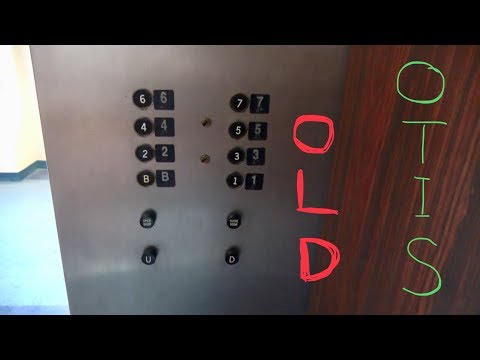 Awesome Vintage Otis Lexan Traction Elevators at South Bank in Downtown Durham, NC.