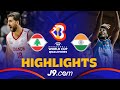 🇱🇧 Lebanon vs 🇮🇳 India | Basketball Highlights - #FIBAWC 2023 Qualifiers