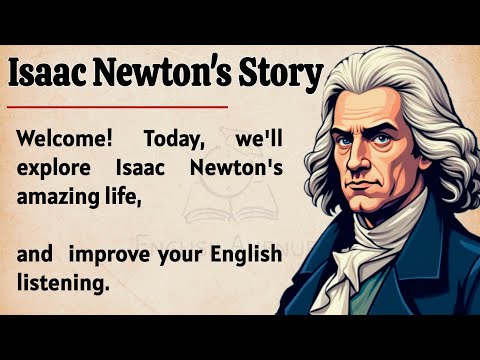 Isaac Newton's Story || Learn English Through Story 🔥 || Graded Reader || Listening Practice ✅