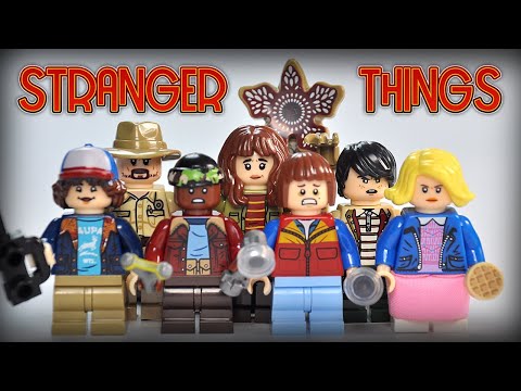 Stranger Things Minifigures from Upside Down - Unofficial Lego from Aliexpress