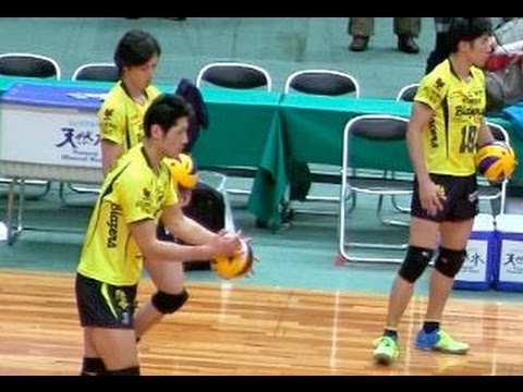 バレーボール サーブ練習！ハイキュー Volleyball Serving Haikyuu  堺ブレイザーズ 男子バレー ファイナル6 Video