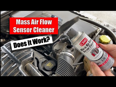 CRC Mass Air Flow MAF Sensor Cleaner Review (Land Rover LR4 P010B)