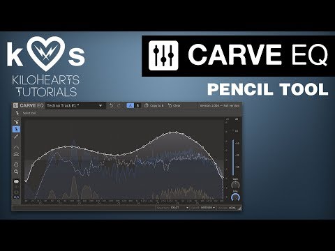Carve EQ Tutorial - Pencil Tool