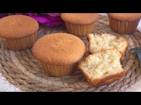 Soft & Fluffy Vanilla Cupcakes | Easy Foolproof Recipe