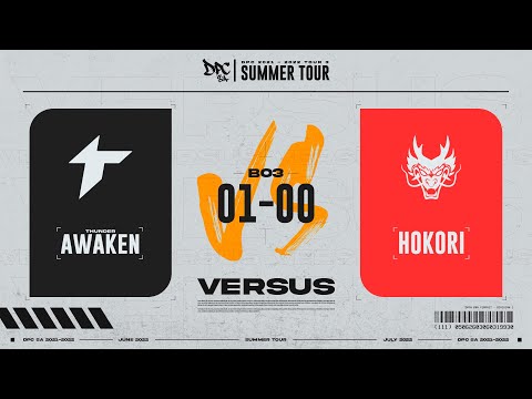 Thunder Awaken vs Hokori  | Game 2  | SA DPC Division 1 |  Gareth & Lacoste