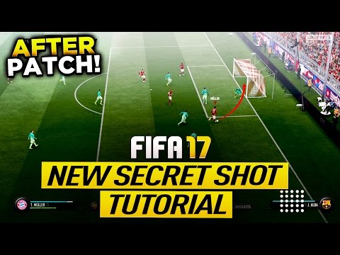 FIFA 17 AFTER PATCH NEW SECRET NEAR POST FINISH TUTORIAL - BEST SHOOTING TECHNIQUE in FIFA 17