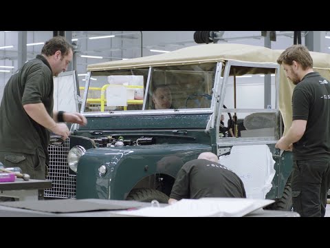 Gentleman’s Journal go inside Land Rover's restoration centre