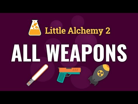 ALL WEAPONS in Little Alchemy 2