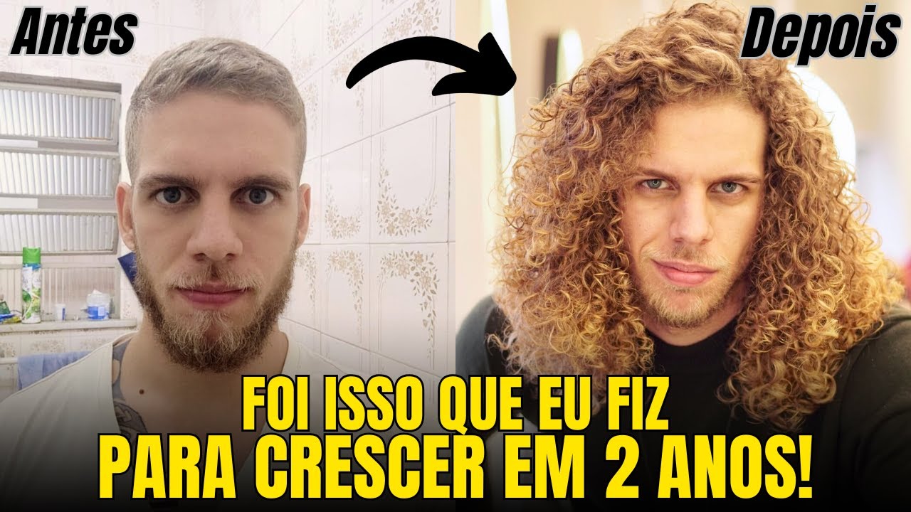 COMO DEIXAR O CABELO CRESCER EM 4 PASSOS (funcionou comigo)