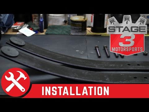 2015-2016 F150 Auto Spring Rear Add a Leaf Kit Install