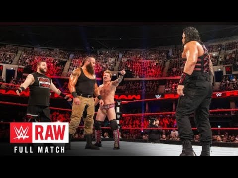 FULL MATCH: Reigns vs. Owens vs. Rollins vs. Jericho vs. Strowman: Raw. Nov. 7, 2016