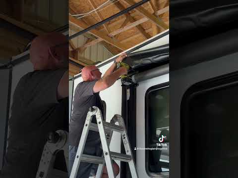Installing a slideout awning