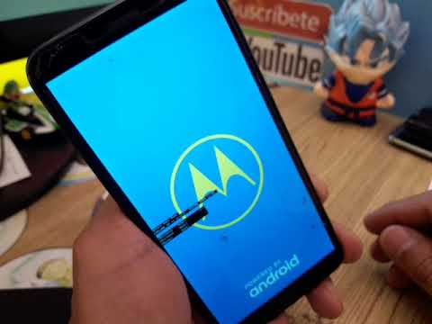 Reset (Motorola) Moto E6 Play (how to enter the menu)