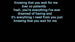 theory of a deadman-wait for me lyrics on screen.wmv