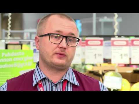 Kauppias Peeter Vahtra K-supermarket Vieremä Hyvinkää