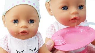 Baby Born Interactive Baby Doll That Cries, Eats, &amp; Drinks