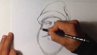 How to Draw Santa Claus - Easy Drawings