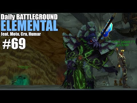 ⚡ BATTLESHIP - DAILY BG 69 - ELEMENTAL SHAMAN PVP (WoW Legion 7.3.5)