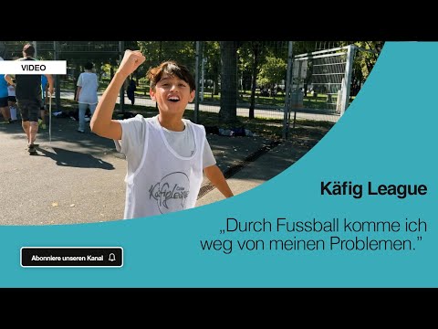 Fußball im Käfig - hart, aber dafür fairer