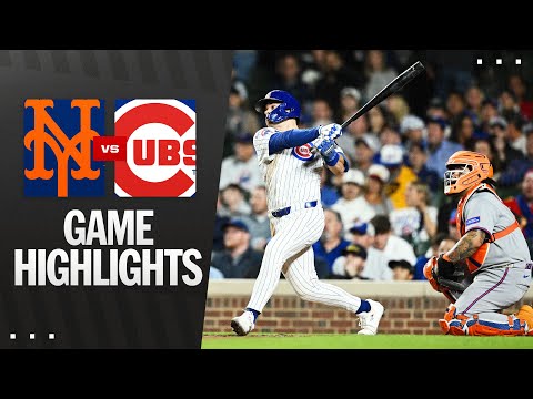 Mets vs. Cubs Game Highlights (9/24/25) | MLB Highlights