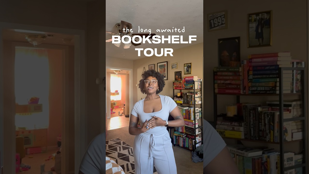 bookshelf/home library tour 📚 #introtoeclecticism #booktok #booktube #homelibrary #books #reader